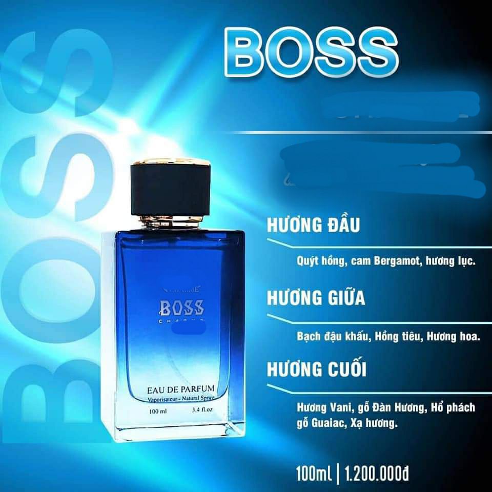 [HCM]Nước hoa Boss 100ml ( đổi logo mới )