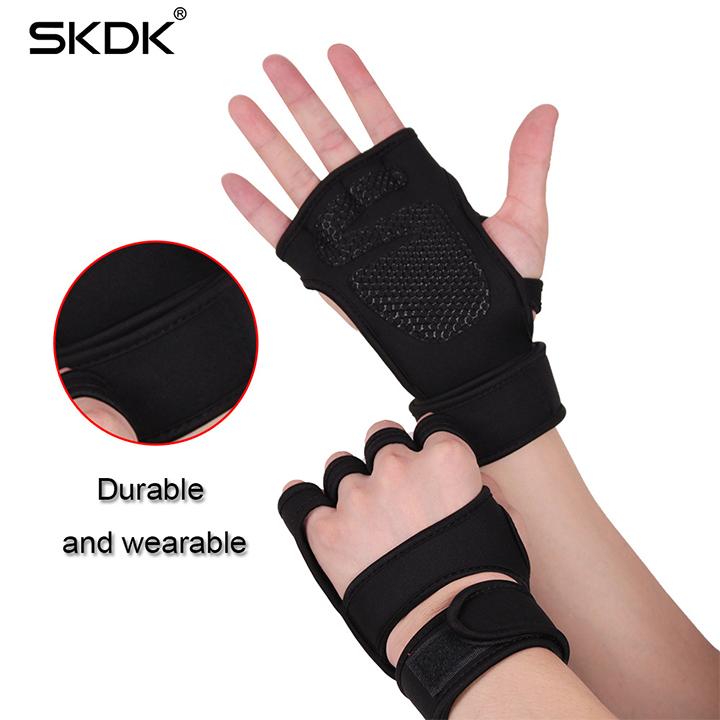 Bao tay thể tao tập gym nam nữ unisex có dây cuốn bảo vệ cổ tay GL3