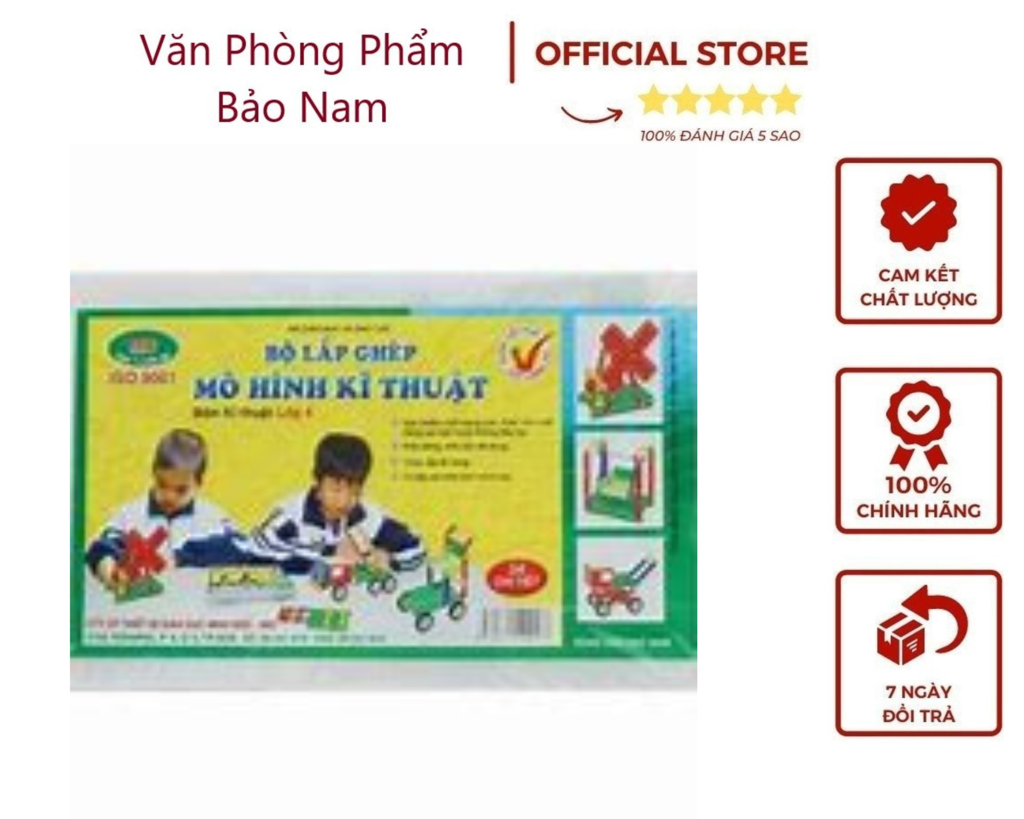 Bộ lắp ghép mô hình kỹ thuật Lớp 4