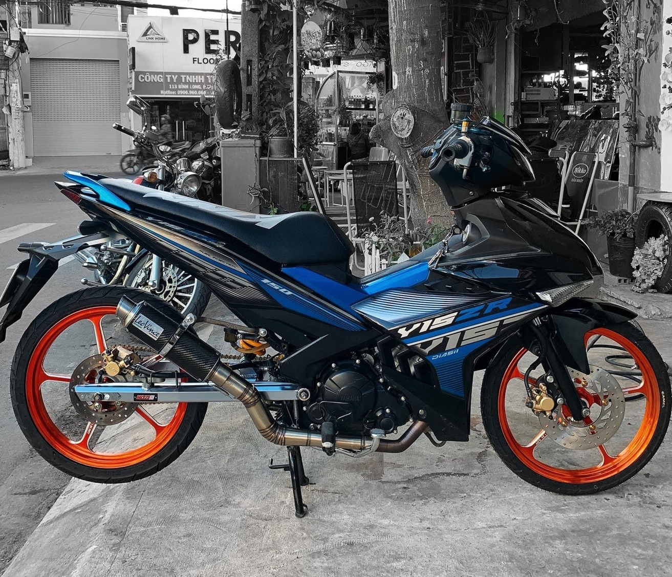Tem RỜI EXCITER 150 Y15ZR XANH ĐEN
