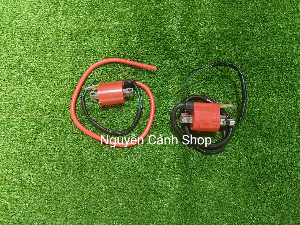 Mobin sườn -màu đỏ- xe Wave -xe Dream