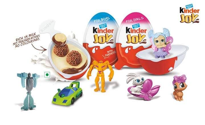 Trứng Kinder Joy (combo 8 quả) - Hàng nội địa Ấn Độ