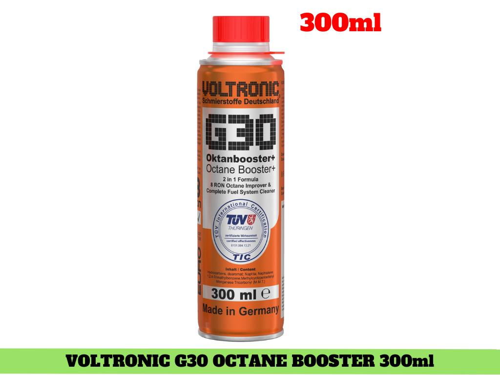 HCMPhụ Gia Xăng Tăng Octane VOLTRONIC G30 OCTANE BOOSTER 300ml