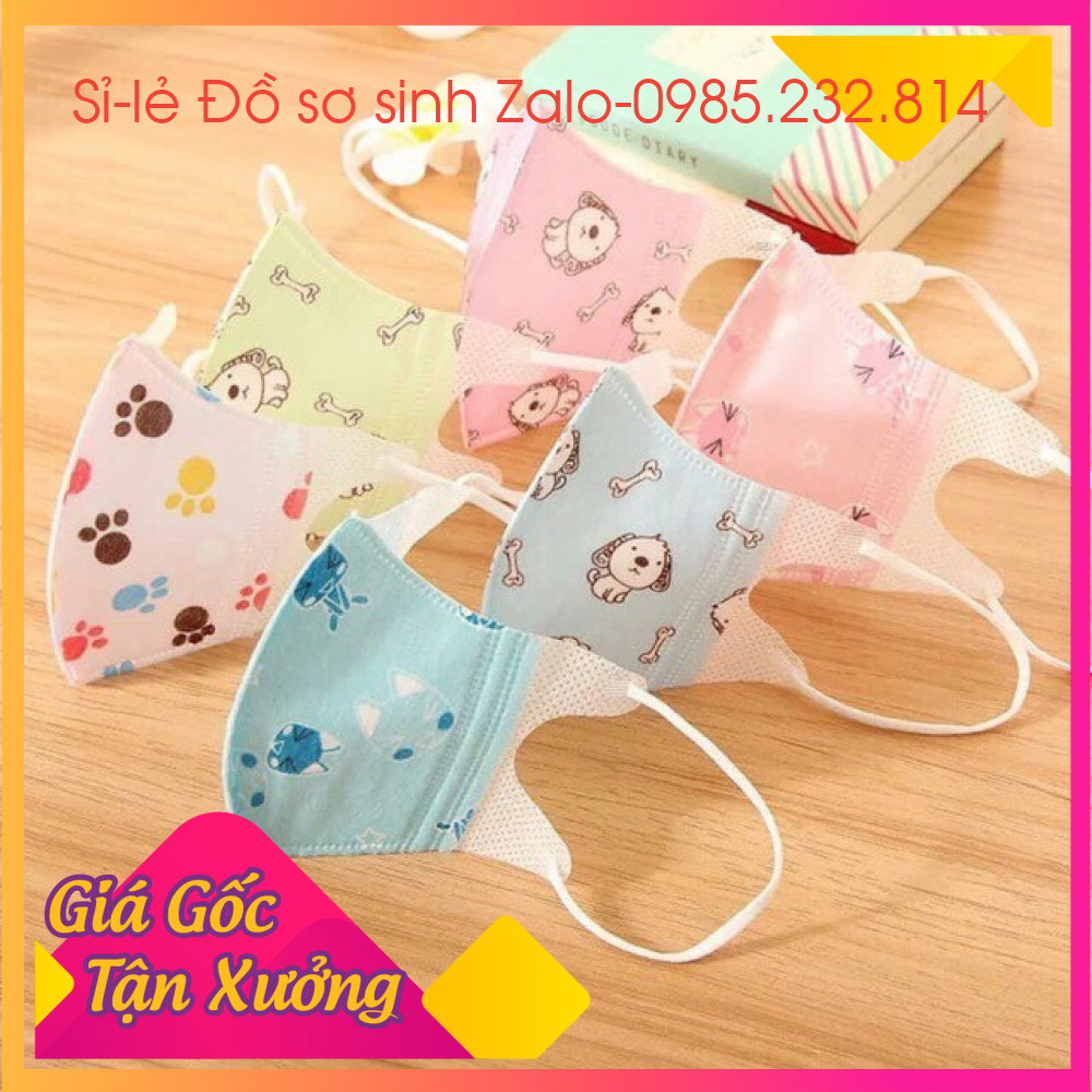 SET 5 KHẨU TRANG TRẺ EM