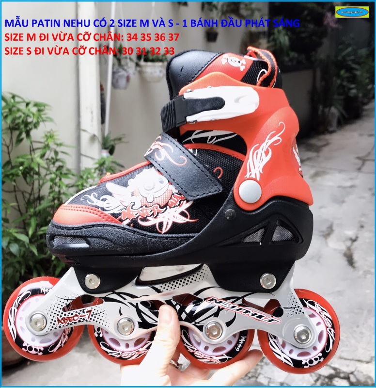 Phân phối Giầy Patin Phát Sáng Cao Cấp - Giầy PaTin Trẻ Em Người Lớn - Tặng Bảo Vệ - Mâu Mới 2020