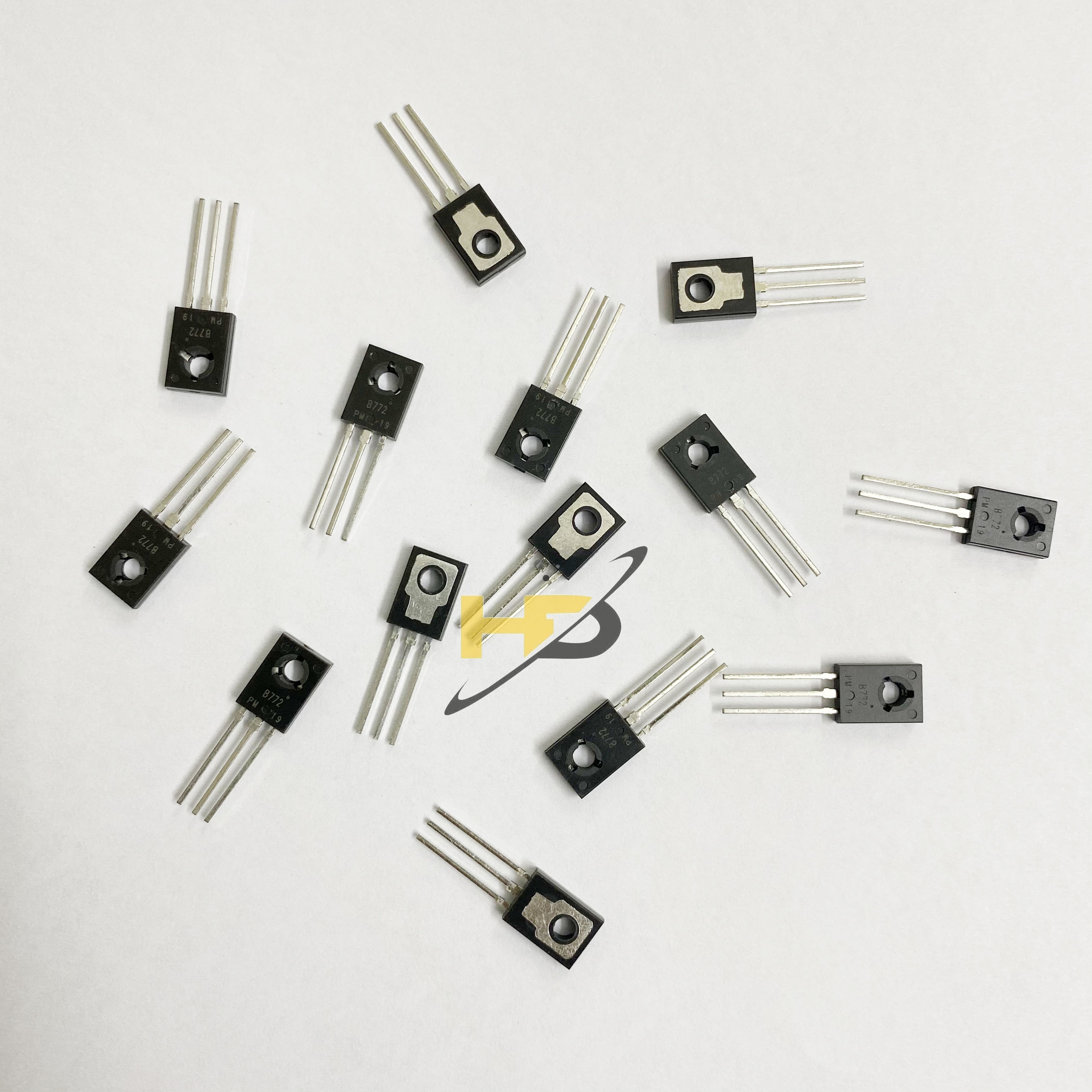 Combo 10 transistor cắm pnp b772 2sb772 3a 40v to-126 mới loại tốt
