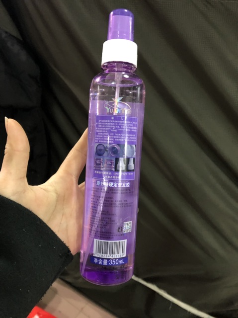 Keo xịt bóng tóc nano YUANYE 350ml