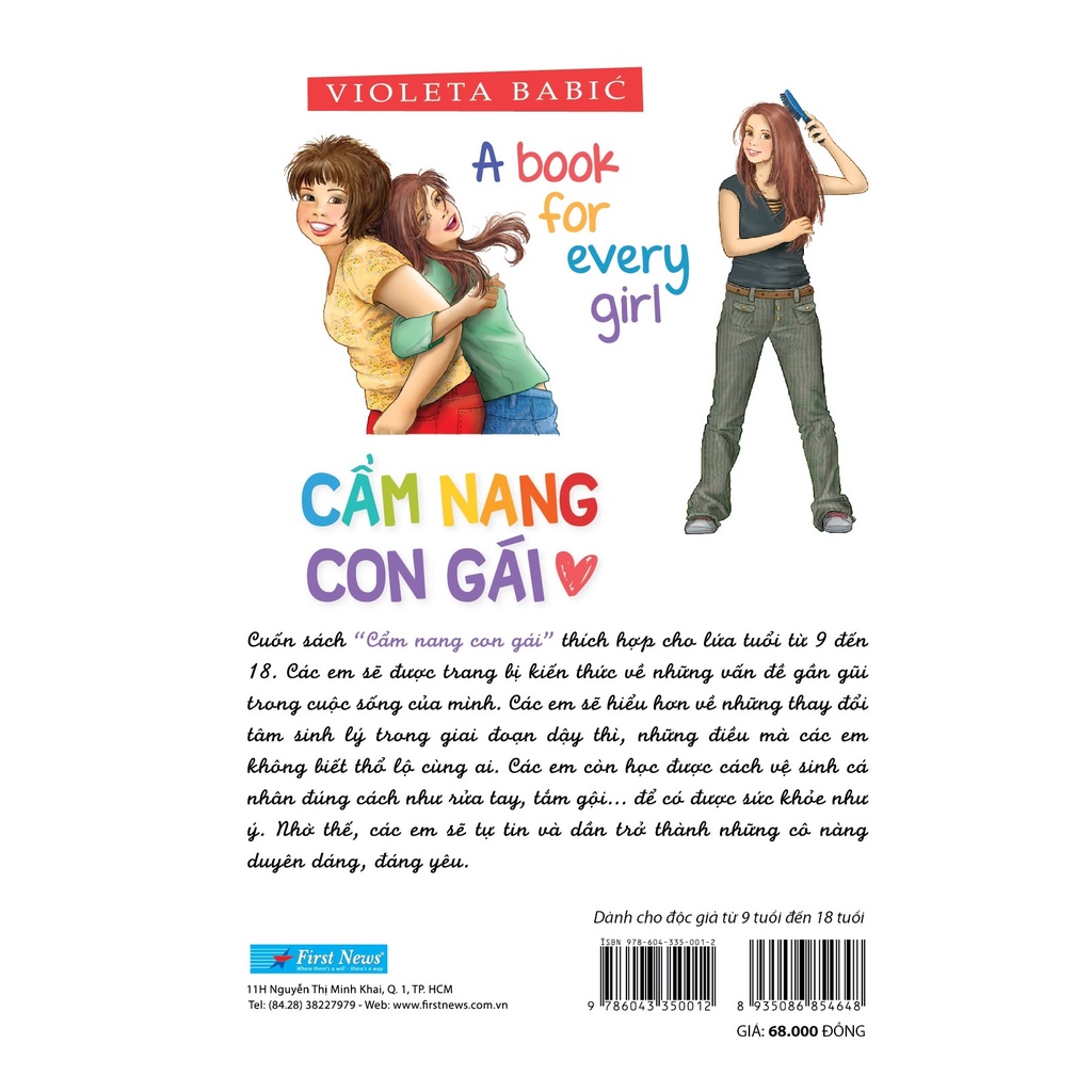 sách Cẩm Nang Con Gái ( Tái Bản)