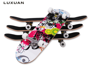 Ván trượt Skateboard mặt nhám chống trơn trượt, Size Lớn 80 x 20cm thumbnail