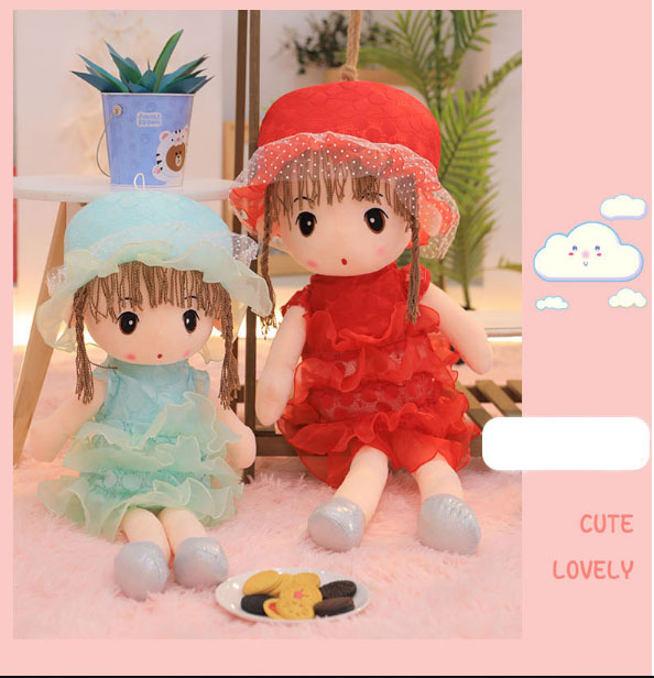 Búp bê cô gái cao cấp Đỏ