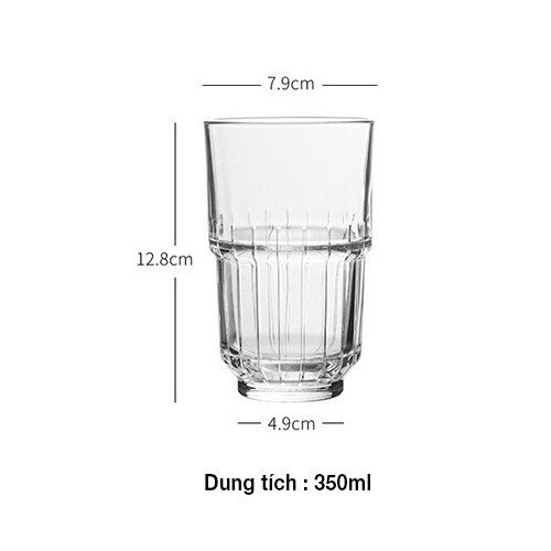 Ly thủy tinh cao cấp Libbey LINQ phong cách Hàn Quốc