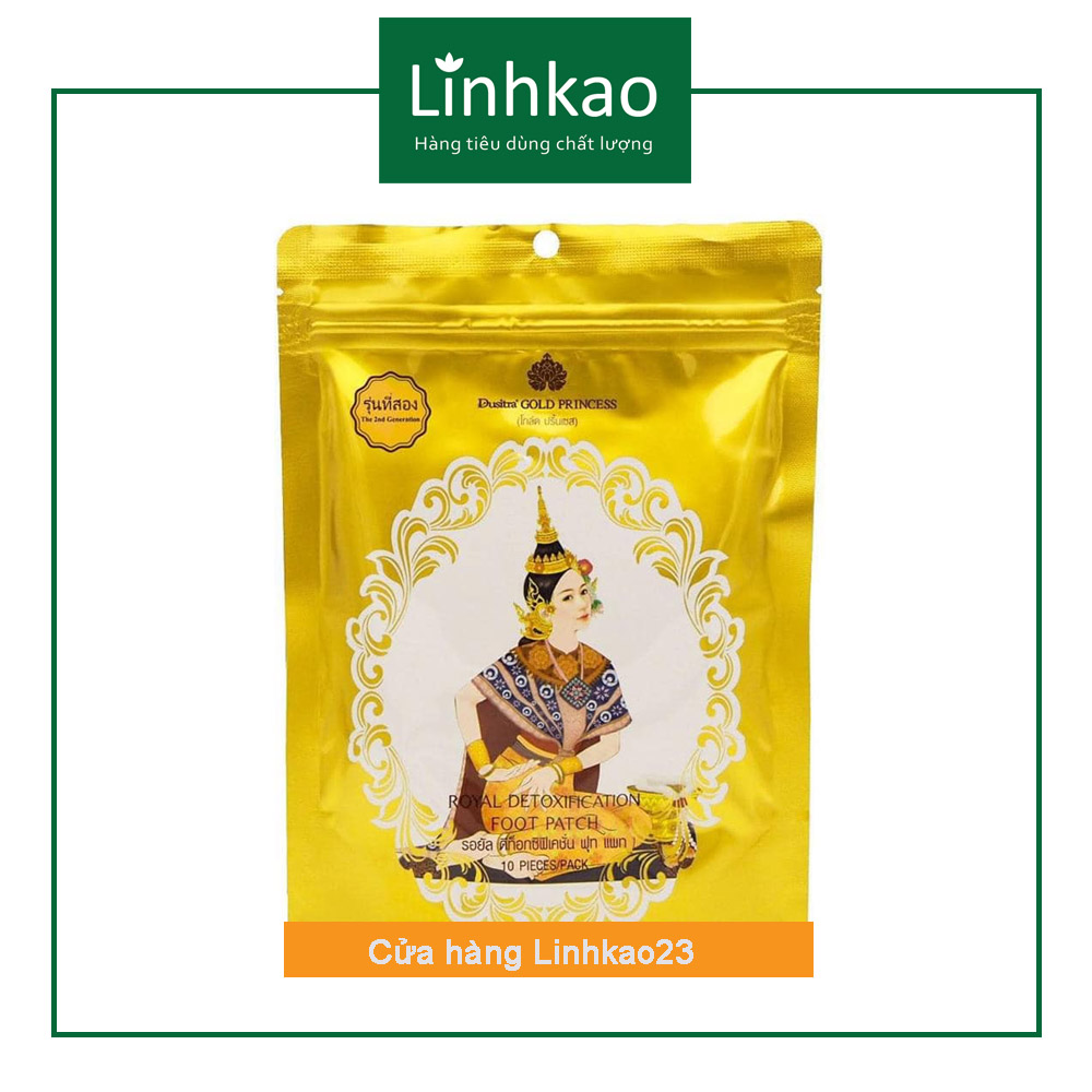 Dán chân thải độc thái lan Gold Princess