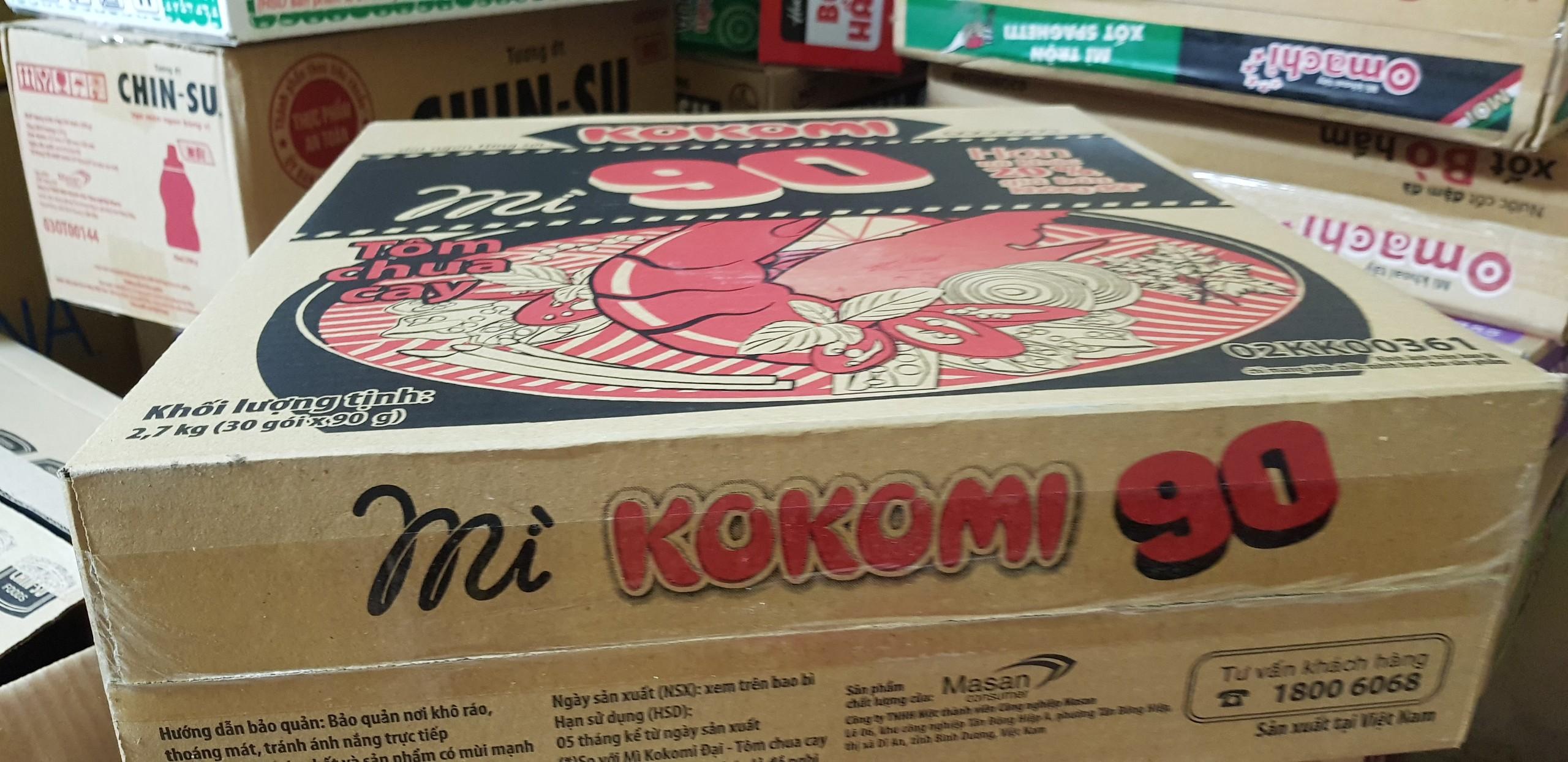 Mì KokoMi 90 Thùng 30 Gói