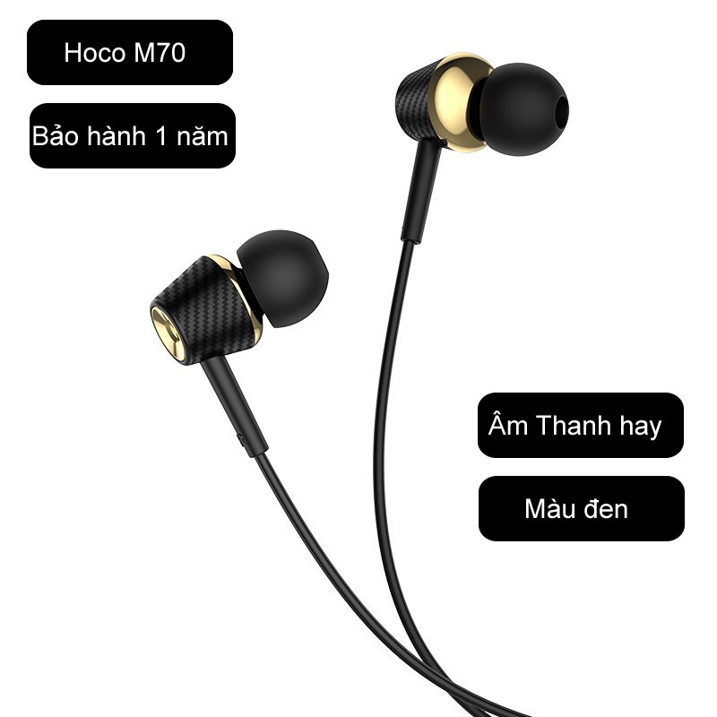 [HCM]Tai nghe Hoco M70 đa năng có dây