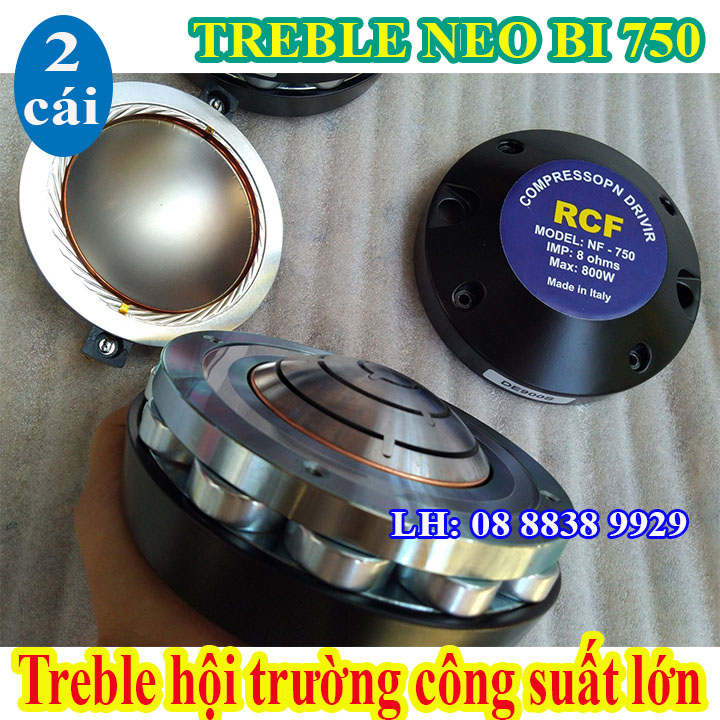LOA TREBLE NEO BI 750 RCF CAO CẤP - DE900S - GIÁ 2 CÁI