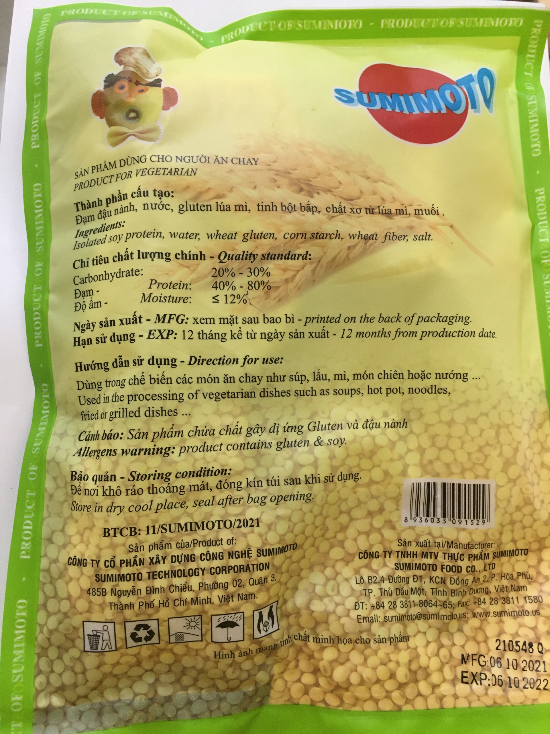 100gr Sườn Miếng Chay Panko