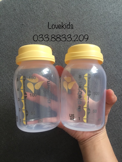 [HCM]Bán Lẻ 1 Bình Trữ Sữa Medela 150Ml ( Hàng Xách Tay)
