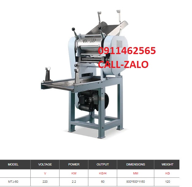 Máy cán bột công nghiệp FMTJ-60 -chuyên dụng làm bánh bao, bún ,phở