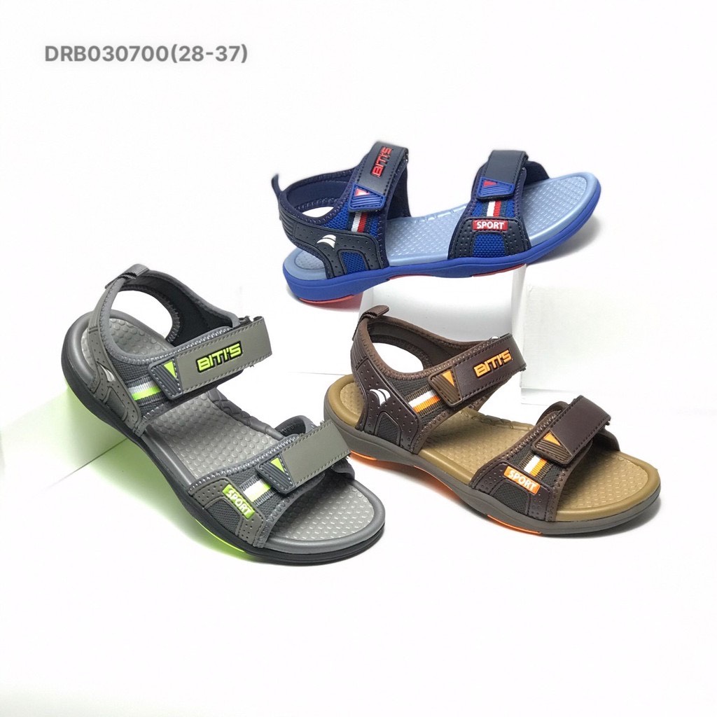 Sandal bitis bé trai đế cao su DRB0307