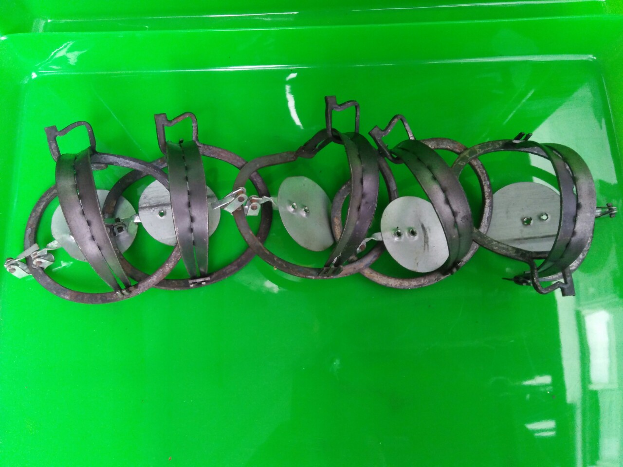 Combo 5  bẫy chuột cạm kiềng cỡ nhỏ miệng 9 cm