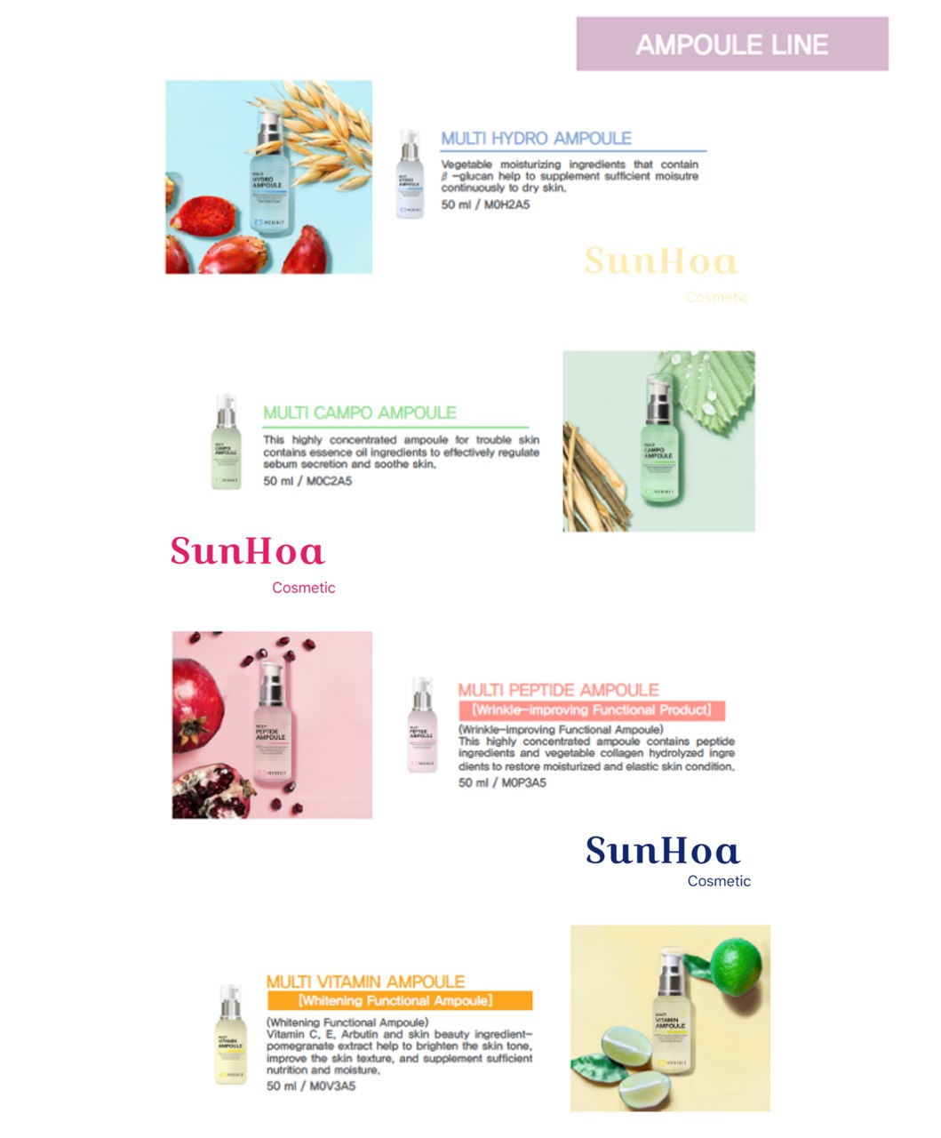 Tinh Chất Peptide Ampoule, Trẻ Hoá & Săn Chắc Da