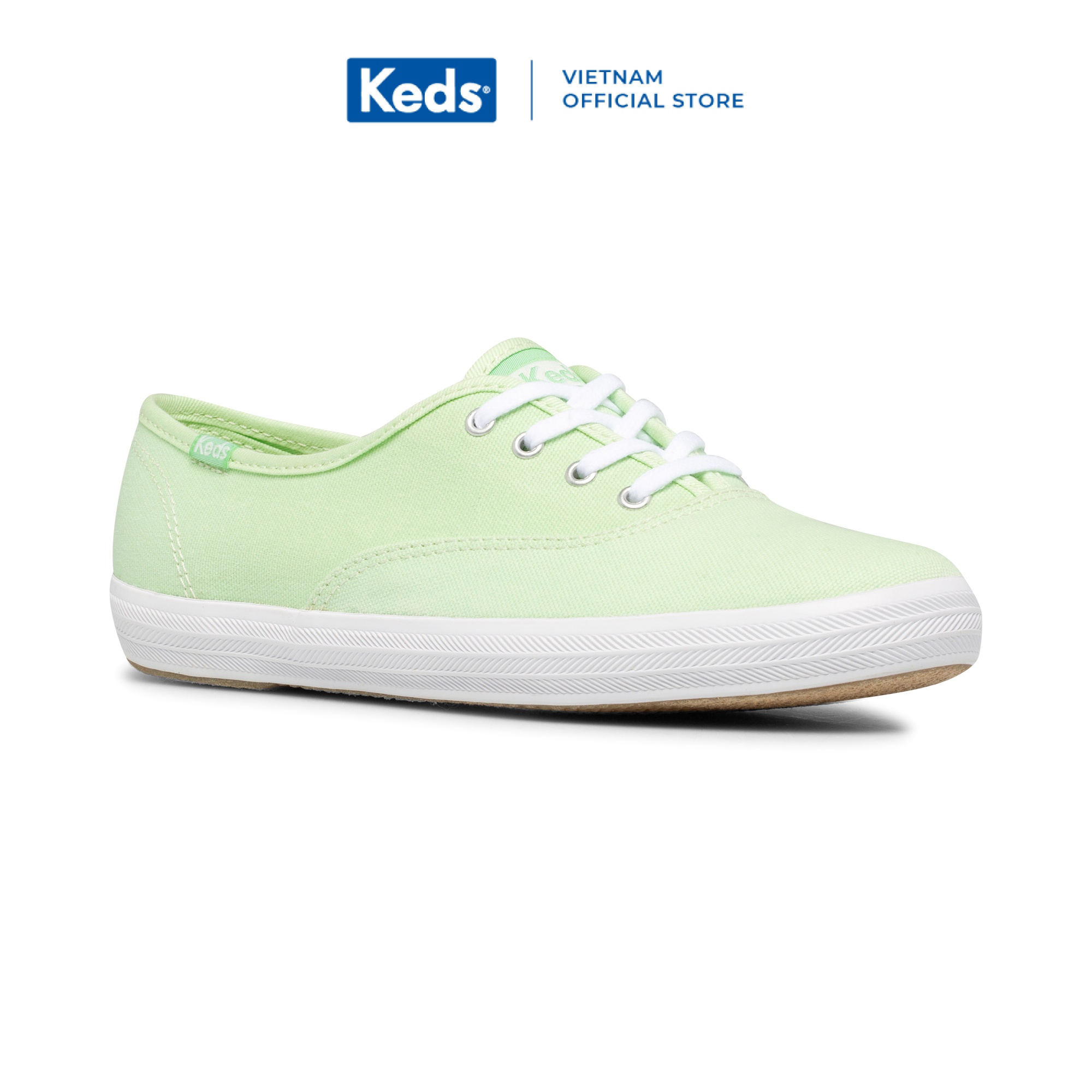 Giày Keds Nữ- Champion Seasonal Canvas Patina Green- KD065873