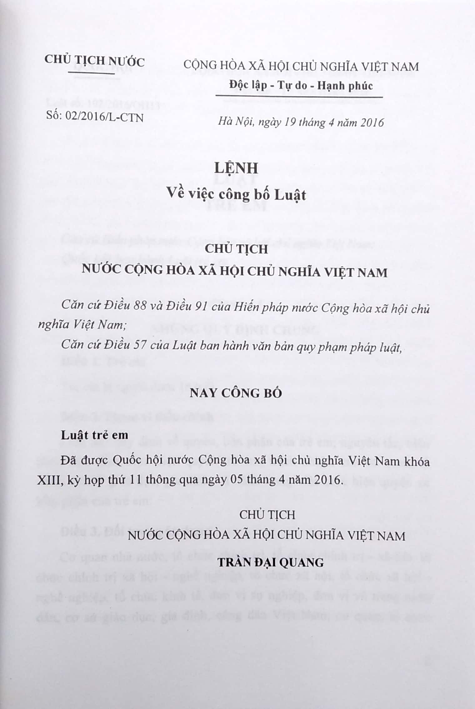 Fahasa - Luật Trẻ Em