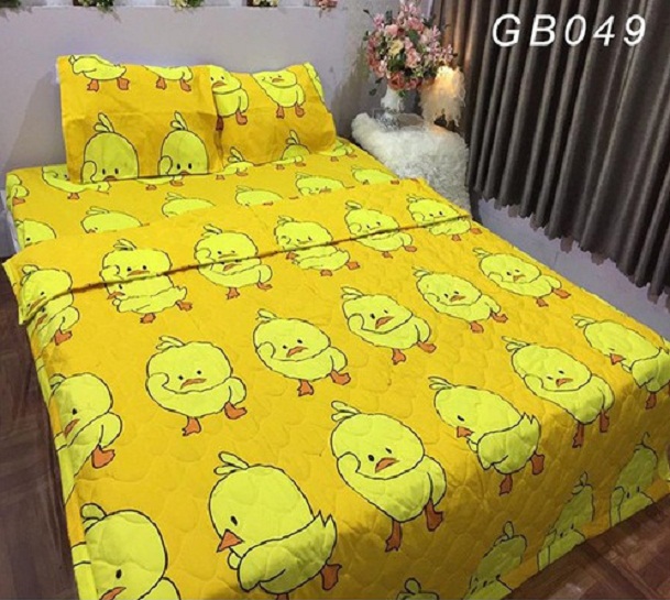 Bộ 3 Món Ga Gối Cotton Poly