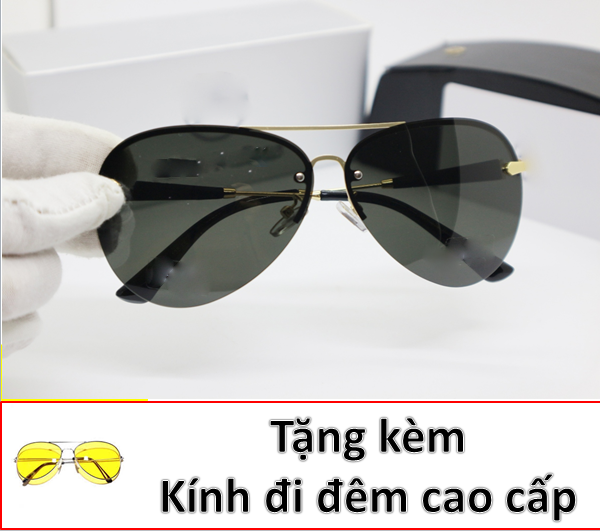 Kính mát nam cao cấp MEC9001+ TẶNG KÈM KÍNH ĐI ĐÊM CAO CẤP