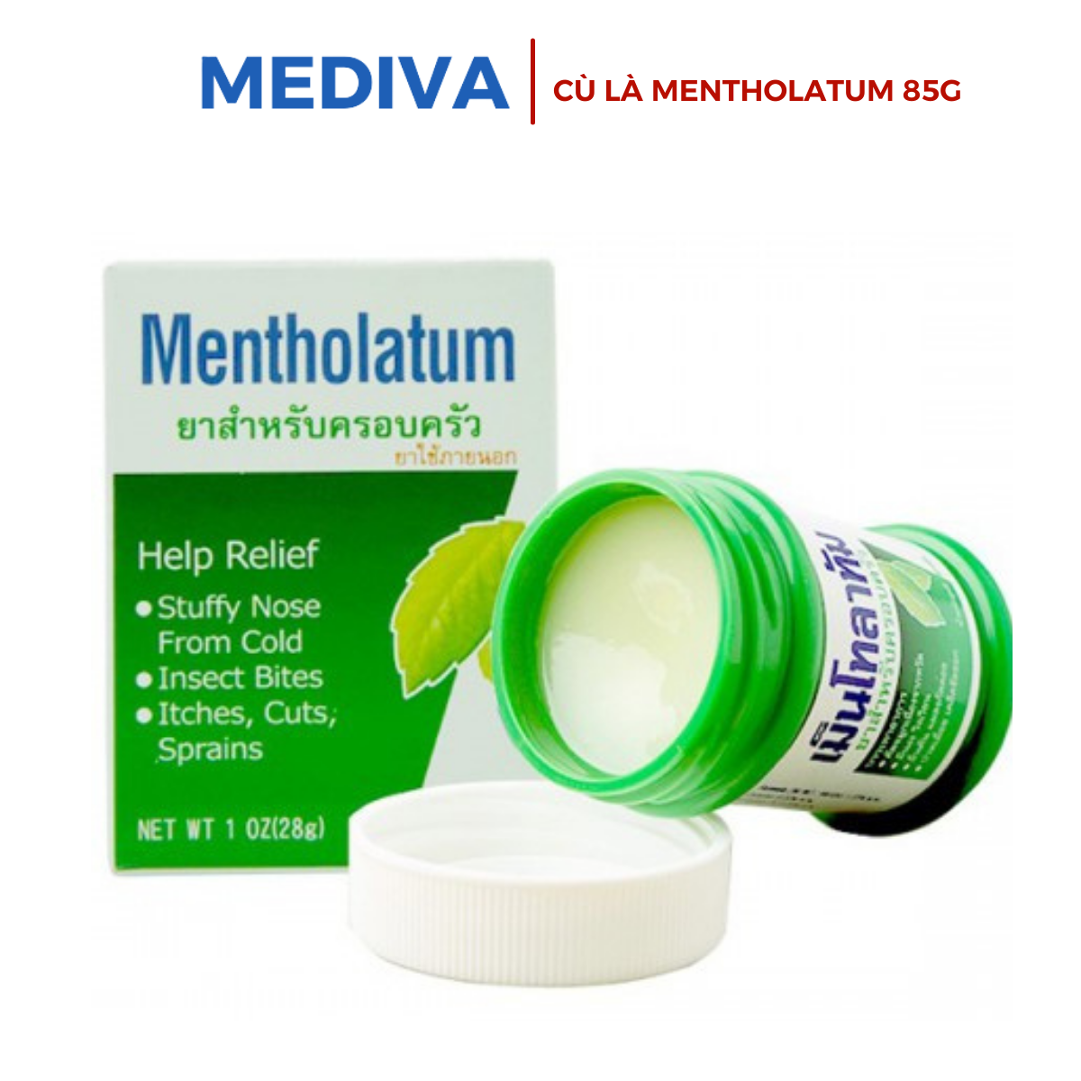 Dầu cù là mentholatum Thái Lan 85g