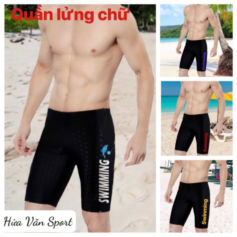 Quần bơi nam lửng su(30-100kg)