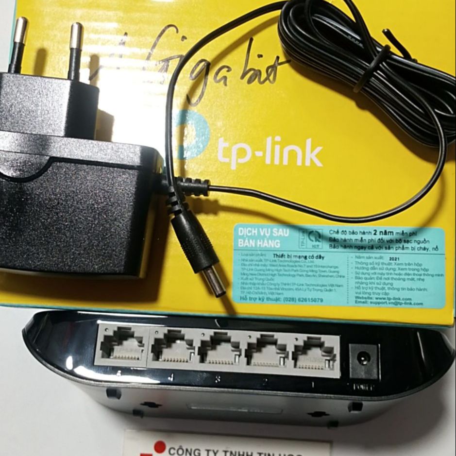 Bộ chia mạng switch tp link tl-sg1005d 5 port gigabit 10/100/1000mbps