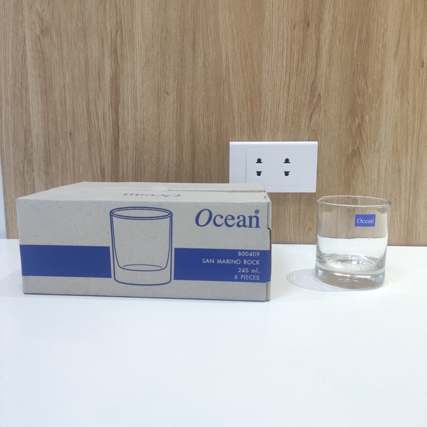 BỘ 6 CỐC THỦY TINH CEAN B00409