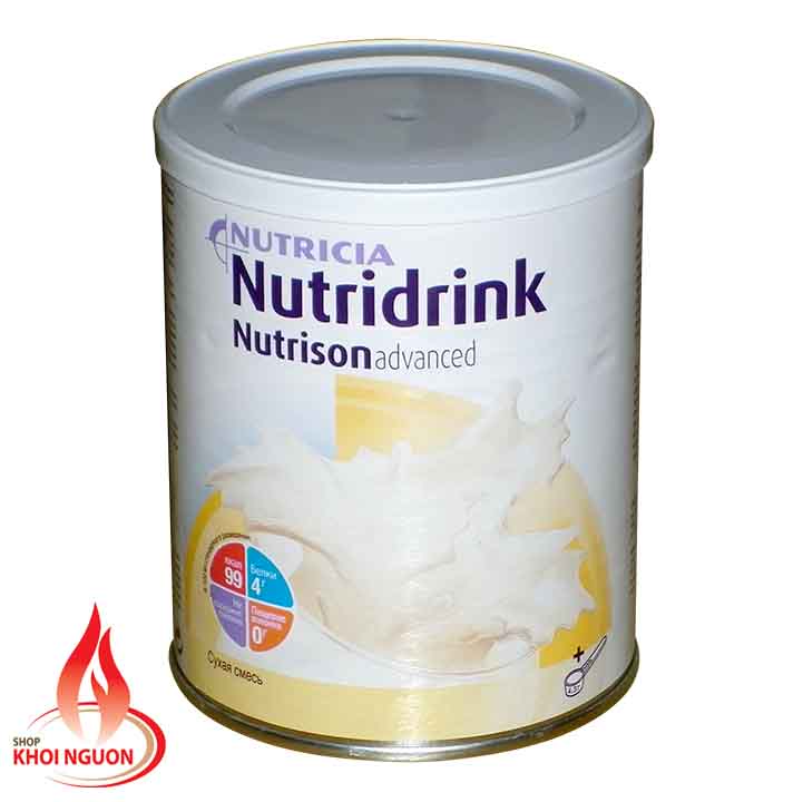 Sữa NUTRIDRINK EDVANS NUTRISON cao năng lượng 322g xuất xứ Nga