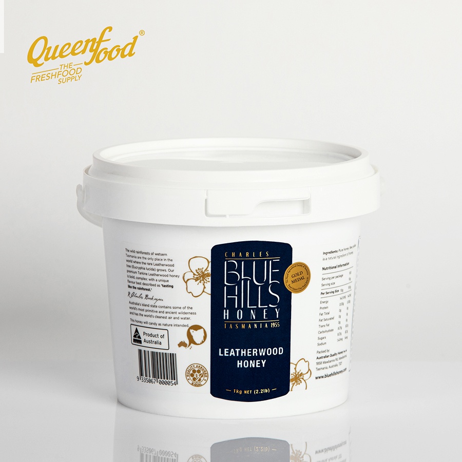 Mật Ong Leatherwood Blue Hills 1kg-[Chính Hãng]