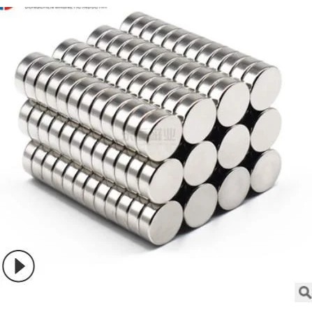 Nam Châm Tròn Phi 15X4Mm (Set 10 Viên)