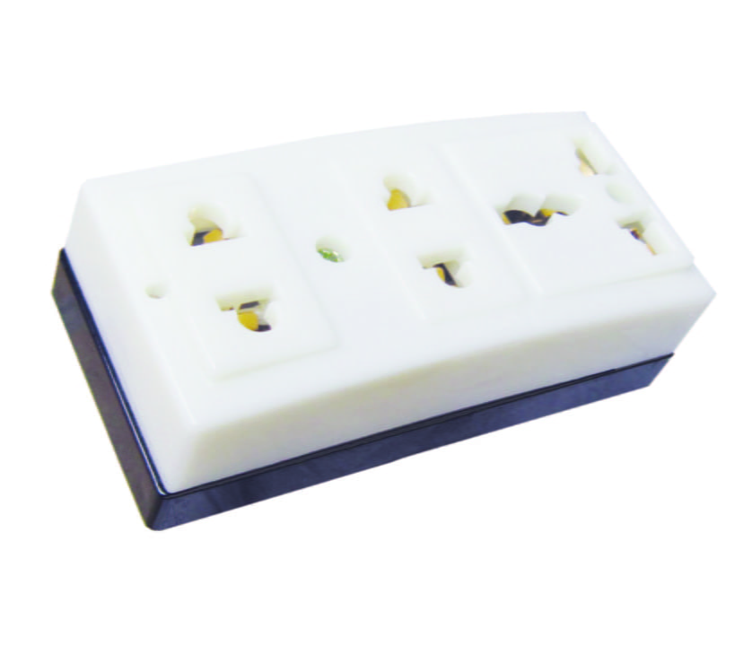 [FreeshipMAX] VTM  -  Ổ 3 LỖ CẮM ĐA NĂNG  EKIT - CHỐNG VỠ