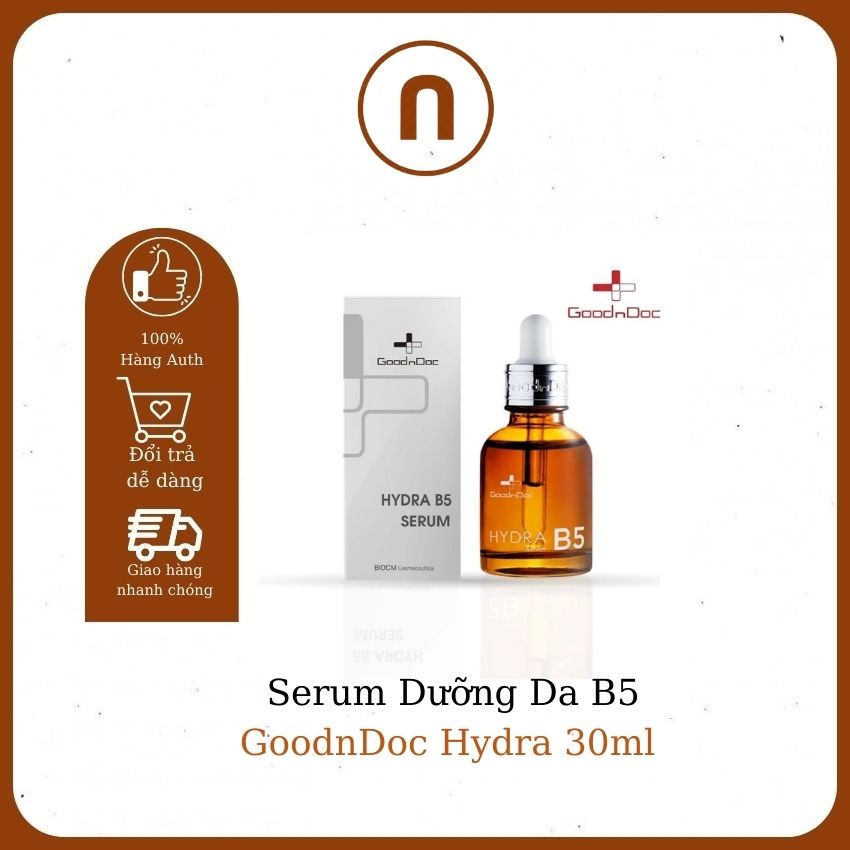 [FREE SHIP] Serum Dưỡng Da GoodnDoc Hydra B5 30ml_TINH CHẤT DƯỠNG ẨM VÀ TRẮNG DA_NIAN