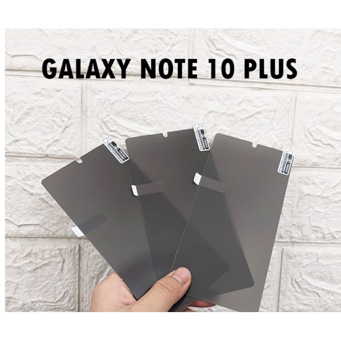 Miếng dán dẻo tpu chống nhìn trộm samsung galaxy note 8, note 9, note 10, note 10 plus, note 20, note 20 ultra, full màn hình""