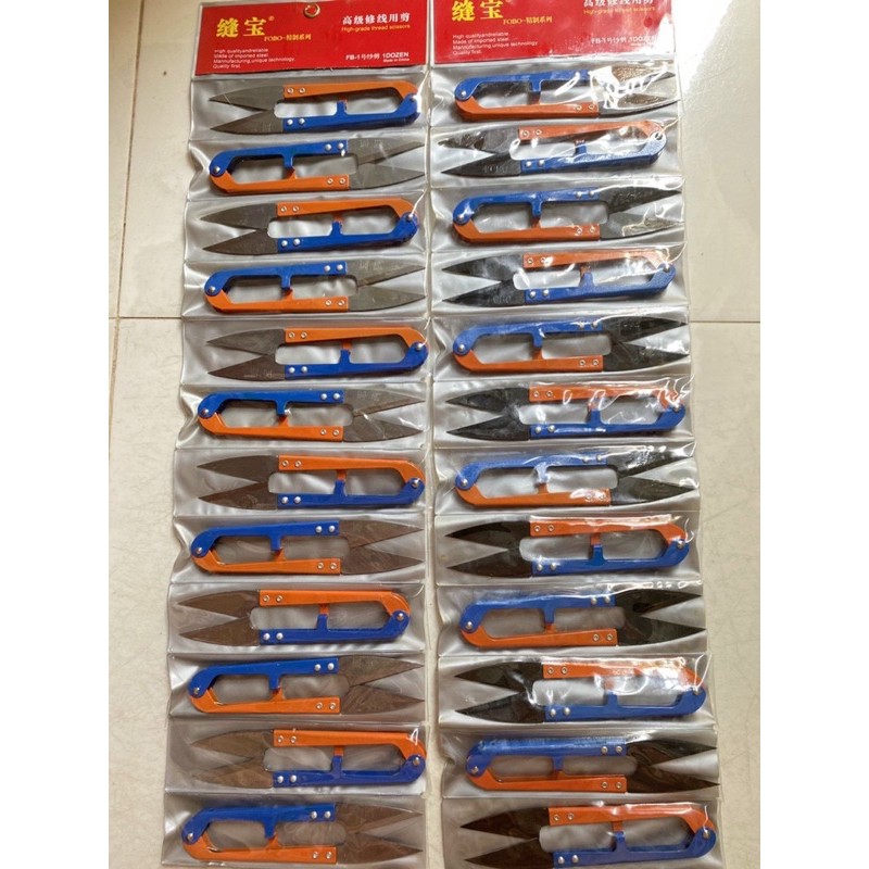 KÉO BẤM CHỈ LOẠI LỚN 12 cái/1 vỉ ️