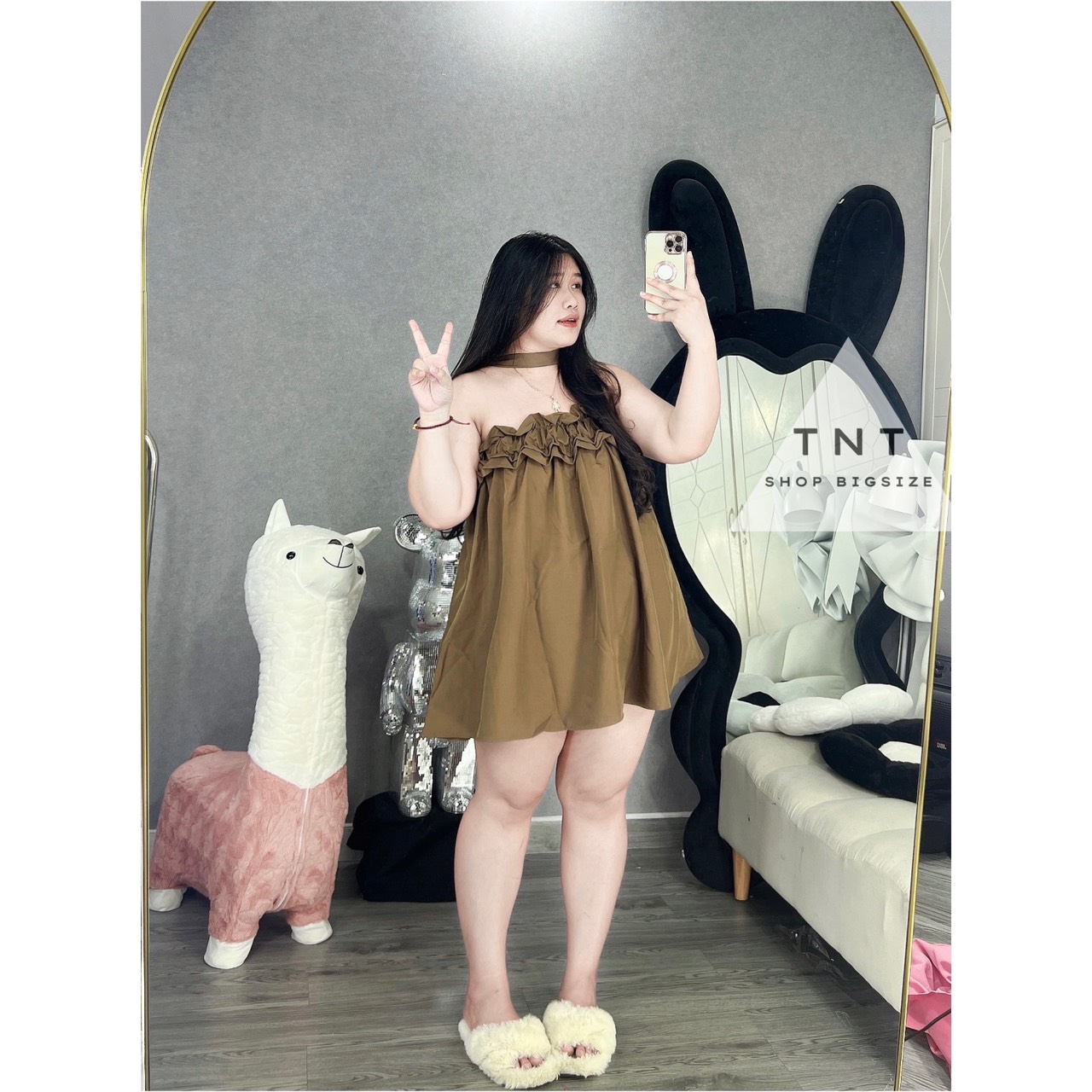 ÁO ALVA TOP BÈO NGỰC [TNT SHOP BIGSIZE 60KG 90KG]
