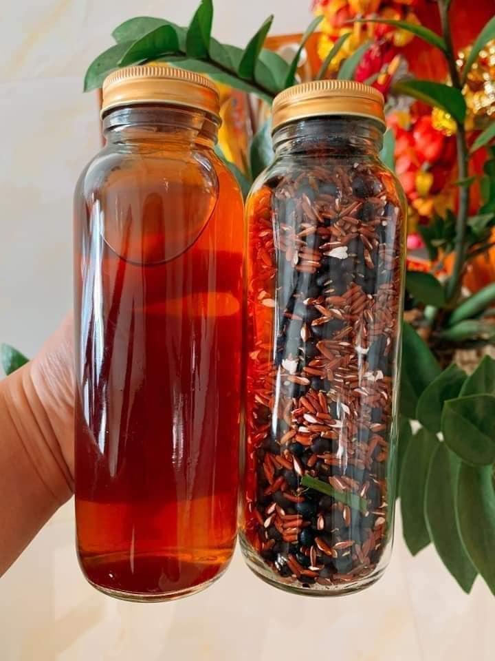 1 kí đậu đen xanh lòng rang