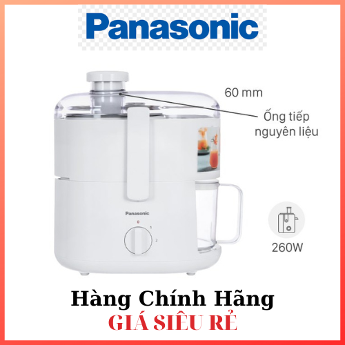 Máy ép trái cây Panasonic MJ-CS100WRA hàng chính hãng NEW phù hợp buôn bán