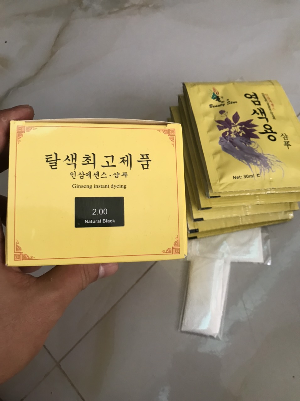 Dầu gội "Gội Là Đen" Nhân sâm Ginseng Hàn Quốc