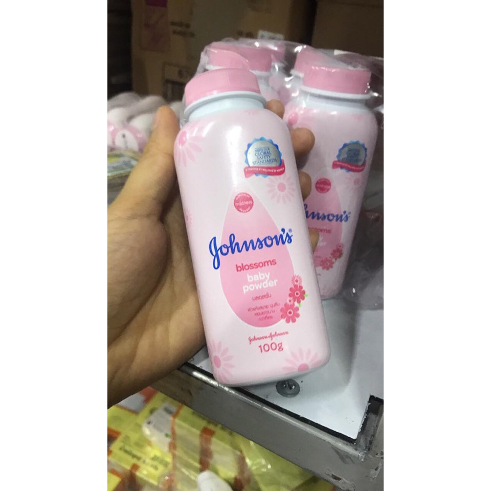 Phấn rôm Johnsons Baby Powder hương hoa cho bé