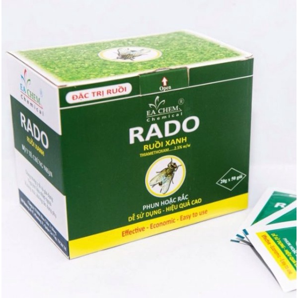 Thuốc diệt ruồi Rado - an toàn hiệu quả-hàng (gói 20gr)