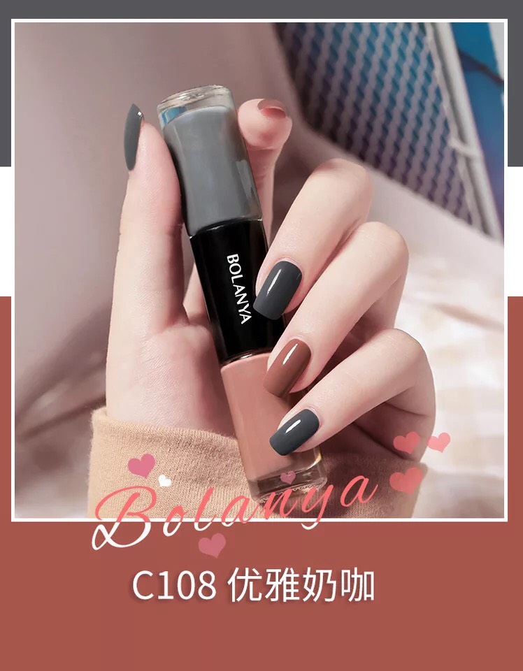 Sơn móng tay 2 đầu nhũ lì Gossman nhanh khô