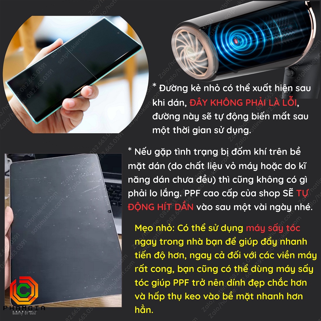 PPF chống nhìn trộm Samsung Note 20 Ultra siêu bền