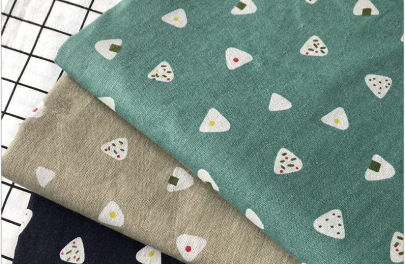 [HCM]Vải bố vải canvas mẫu hình sushi