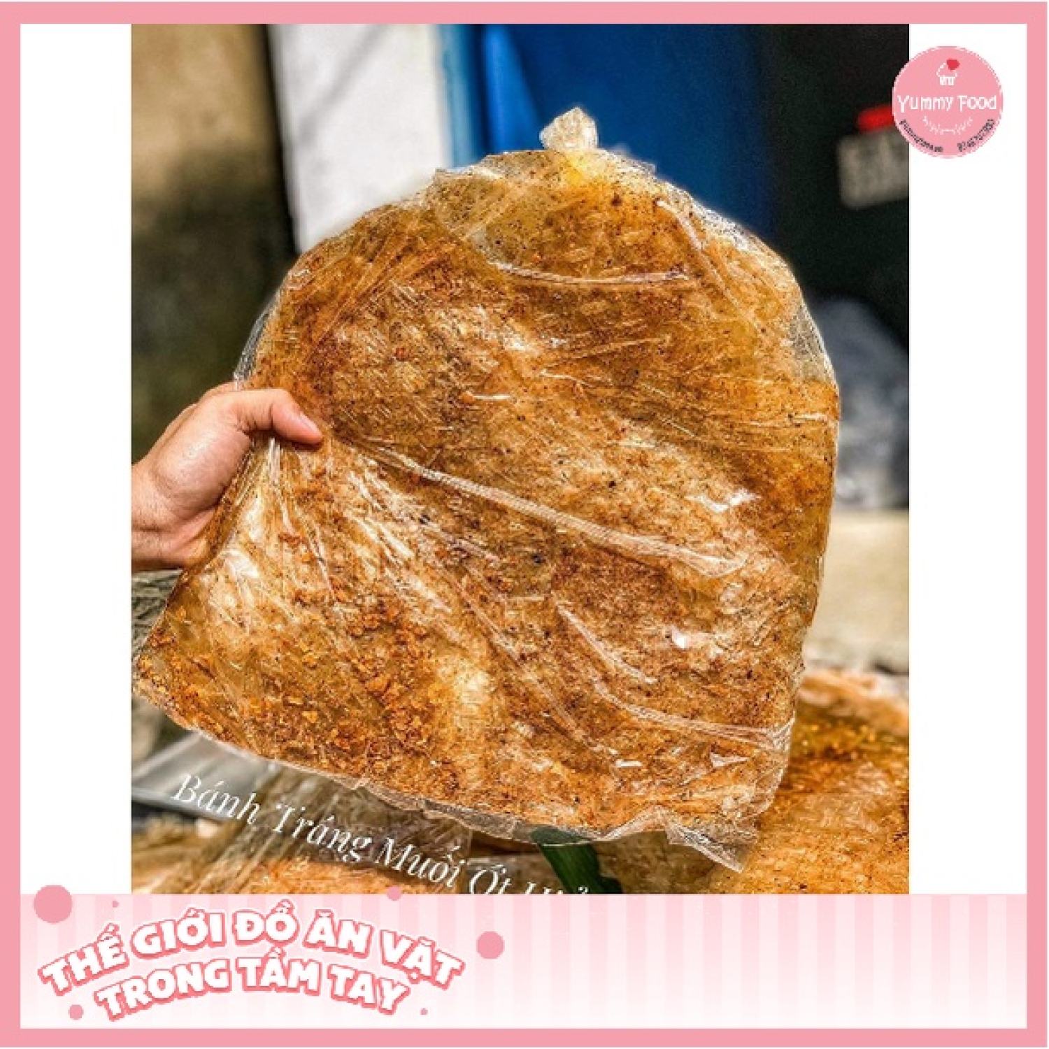 Bánh tráng muối ớt hiểm -